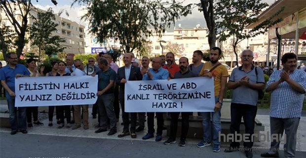 EĞİTİM-SEN KATLİAMI PROTESTO ETTİ !