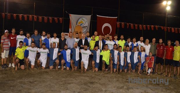 ‘Plaj Futbolu Ligi’ Başladı