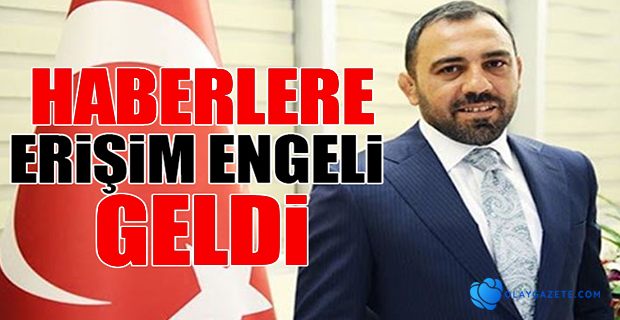"SAHTE DİPLOMA" HABERLERİNE ERİŞİM ENGELİ