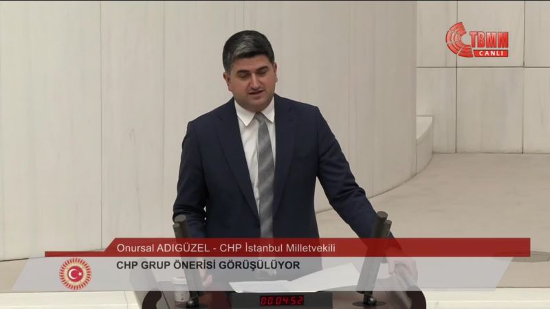 CHP’NİN “EVDEKİ YABANCI” İDDİALARININ ARAŞTIRILMASI ÖNERİSİ, AKP VE MHP OYLARIYLA REDDEDİLDİ… ONURSAL ADIGÜZEL: “EVİNİZE KAYDEDİLEN KİŞİ TERÖRİST OLABİLİR”