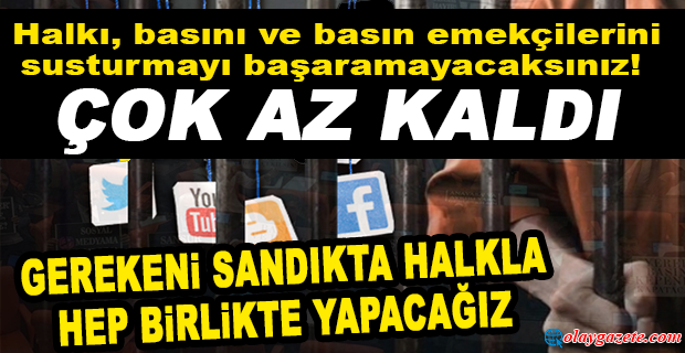 CHP SANSÜRE KARŞI 81 iLDE AYAĞA KALKTI 