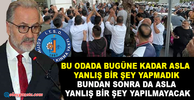  İTSO’DA YILMAZ GÜVEN TAZLEDİ