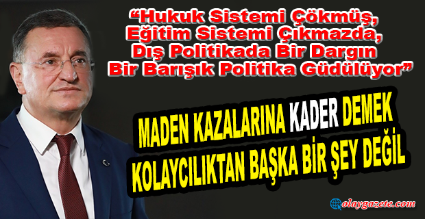 SAVAŞ: “MİLLET İTTİFAKI TARİHİ SORUMLULUĞU YERİNE GETİRECEK BİR İRADEYE SAHİP”