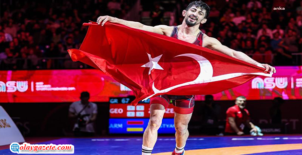 KEREM KAMAL, GÜREŞTE DÜNYA ŞAMPİYONU 