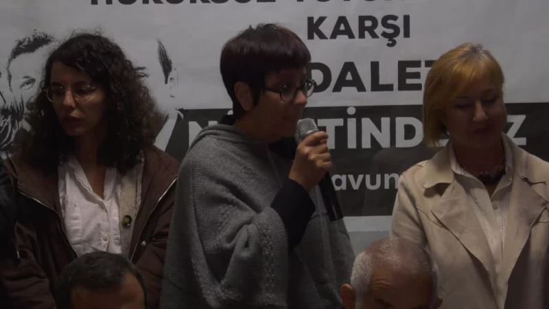 ANKARA’DA GEZİ TUTUKLULARI İÇİN BAŞLATILAN ADALET NÖBETİ 6. AYINDA… MERİÇ DEMİR KAHRAMAN: “SİYASET YARGININ ÜSTÜNDEN ELİNİ ÇEKSİN”