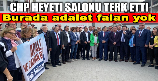SUÇSUZ OLDUĞU ANLAŞILAN CHP
