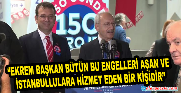 KILIÇDAROĞLU: “ACABA BELEDİYE BAŞKANINA NASIL ÇELME TAKARIM, NASIL GÖREV YAPAMAZ’ DİYE BİR ARAYIŞA GİRERSENİZ DEVLETİ YÖNETEMEZSİNİZ”