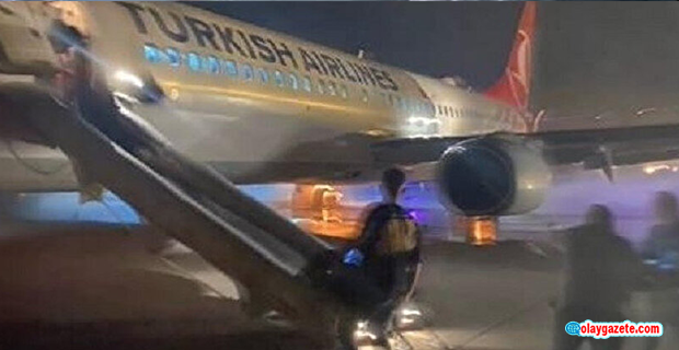 İSTANBUL-HATAY SEFERİNİ YAPAN THY UÇAĞININ İNİŞ SIRASINDA LASTİĞİ PATLADI.