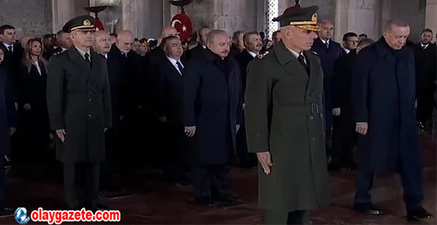 ANITKABİR’DE RESMİ TÖREN DÜZENLENDİ