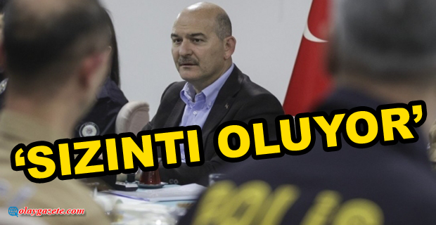 EMNİYET İLE SÜLEYMAN SOYLU ARASINDA KRİZ