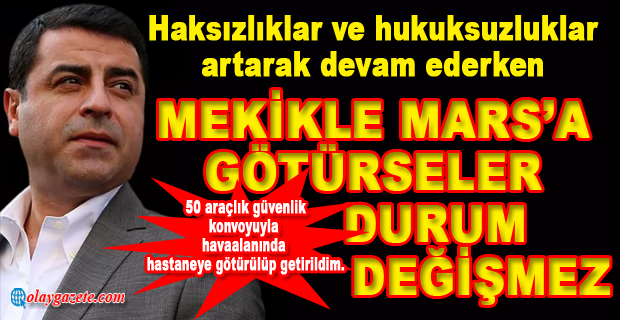 DEMİRTAŞ ÖZEL JETLE DİYARBAKIR