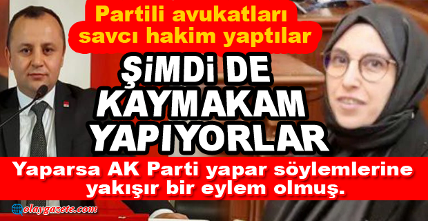 AKP KADIN KOLLARI MKYK ÜYESİ ŞEYMA ŞENDUR KAYMAKAM YAPILDI