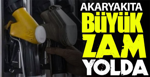 BENZİN VE OTOGAZA YİNE BÜYÜK ZAM...