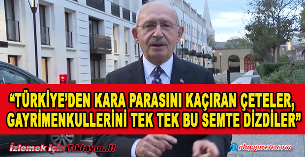 KILIÇDAROĞLU, BU KEZ LONDRA CHELSEA’DE VİDEO ÇEKTİ: “KAÇMAYI DÜŞÜNDÜĞÜNÜZ SOKAKTAYIM ŞU AN. NE YAPTIĞINIZI NE YAPACAĞINIZI GAYET İYİ BİLİYORUM’ 