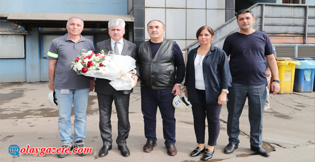  VALİ DOĞAN’DAN, YAZICI DEMİR ÇELİK A.Ş. ’YE ZİYARET