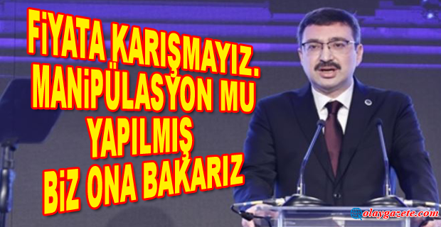 SPK BAŞKANI GÖNÜL: ŞİRKET SAHİPLERİNİN HİSSELERİN FİYATLARIYLA İLGİLİ KONUŞMASINA SICAK BAKMIYORUZ