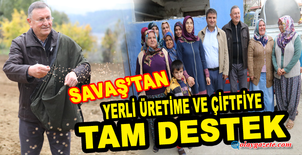 LÜTFÜ SAVAŞ ÜRETİCİNİN YANINDA 