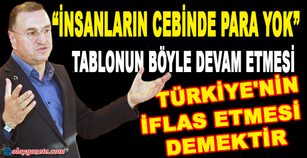 LÜTFÜ SAVAŞ: “HATAY’DAKİ GENÇ İŞSİZLİK ORANI YÜZDE 30’LARA DAYANDI”
