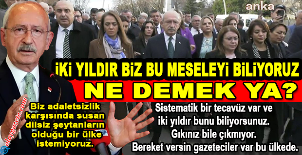 KILIÇDAROĞLU VE VEKİLLER ADALET BAKANLIĞI