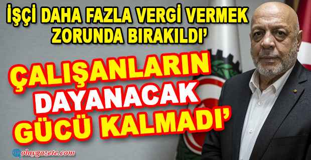 HAK-İŞ: BU KOMİSYONDAN SAĞLIKLI BİR ASGARİ ÜCRET ÇIKMAZ