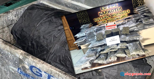 ÇÖPE ATILAN VALİZDEN 30 MİLYON LİRALIK UYUŞTURUCU ÇIKTI
