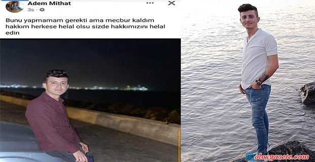DÖRTYOL İLÇESİNDE 24 YAŞINDAKİ GENÇ HAYATINA SON VERDİ 