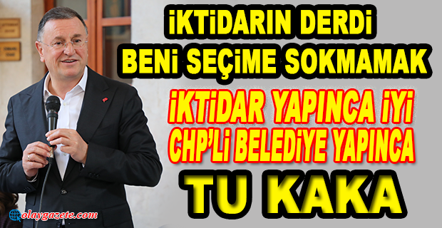 LÜTFÜ SAVAŞ: “20 YILLIK İKTİDAR HATAY’IN SORUNLARINI ÇÖZMEDİ”