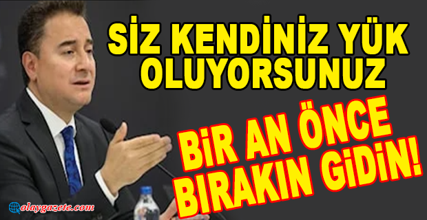 ERDOĞAN’IN KÜFE BENZETMESİNE BABACAN’DAN CEVAP