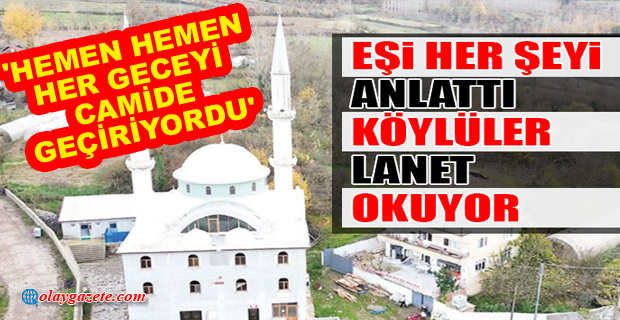 İMAMI CAMİDE KADINLA BASTI!
