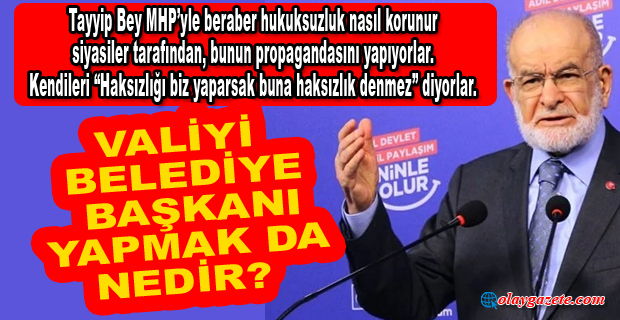 KARAMOLLAOĞLU: TAYYİP BEY’DEN DAVACI OLACAĞIM