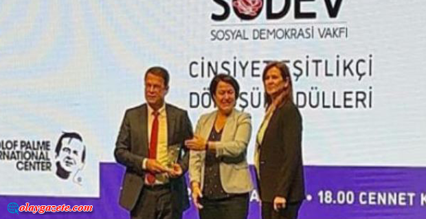 SAMANDAĞ BELEDİYESİ’NİN KADIN İSTİHDAMI PROJESİNE ÖDÜL