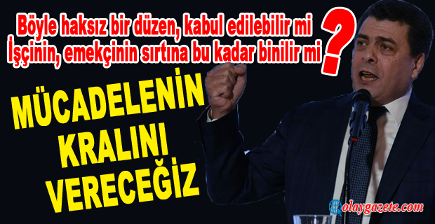 TÜRK-İŞ GENEL SEKRETERİ
