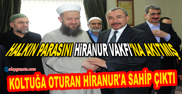 AKP’Lİ BAŞKAN, 6 YAŞINDAKİ KIZINI EVLENDİREN GÜMÜŞEL’İ MAKAMINDA AĞIRLAMIŞ, HİRANUR VAKFI