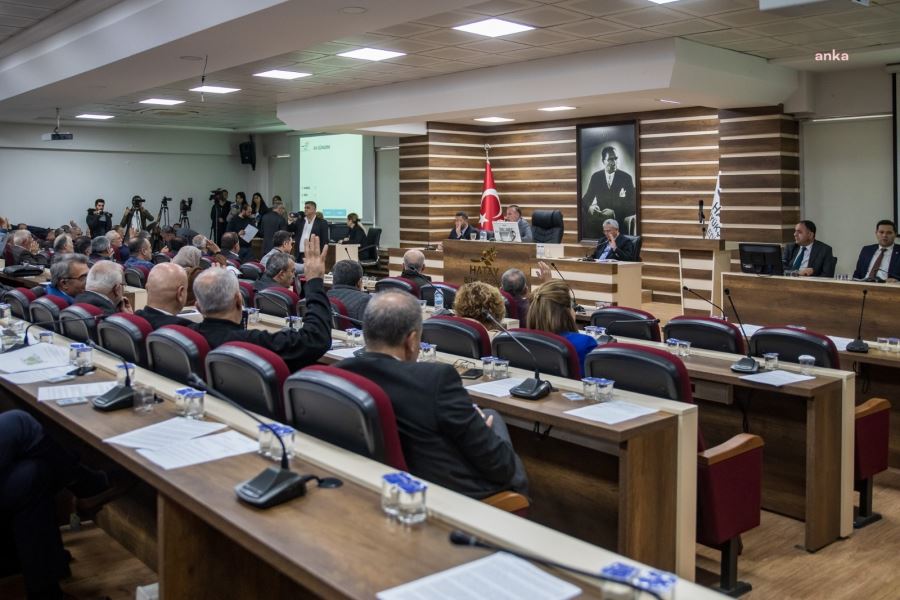 HATAY BÜYÜKŞEHİR BELEDİYE MECLİSİ 2022 YILININ SON TOPLANTISINI YAPTI