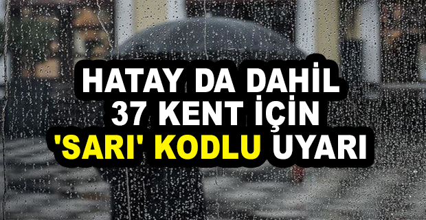YURT GENELİ HAFTAYA SAĞANAK YAĞIŞLA BAŞLAYACAK…