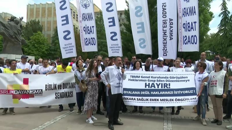 SAĞLIK ÖRGÜTLERİ ANKARA’DA G(Ö)REV’DE: 