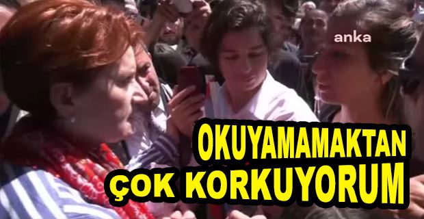 AKŞENER’İN MANİSA’DA DİNLEDİĞİ ÇOCUK:“TEST KİTAPLARI ALAMIYORUZ. LGS’YE GİRDİM, HİÇ TEST ÇÖZEMEDEN GİRDİM