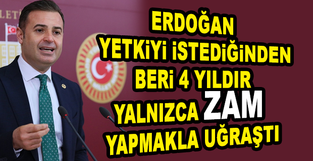 AHMET AKIN: ERDOĞAN YETKİYİ İSTEDİĞİNDEN BERİ 4 YILDIR YALNIZCA ZAM YAPMAKLA UĞRAŞTI
