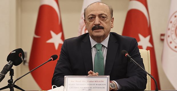 BAKAN BİLGİN: ENFLASYON FARKININ ÜZERİNDE ZAM YAPACAĞIZ