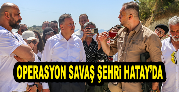 DÜNYACA ÜNLÜ YARIŞMANIN ÇEKİMLERİ HATAY’DA BAŞLIYOR