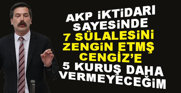 TİP GENEL BAŞKANI ERKAN BAŞ, MEHMET CENGİZ’E TAZMİNAT ÖDEMEYE MAHKUM EDİLDİ
