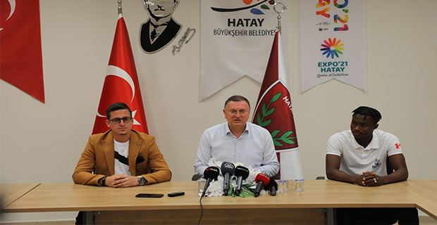 BAŞARILI SPORCU HAMED ENZO HATAYSPOR İLE ANLAŞTI 