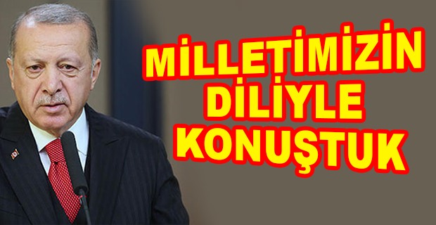 ERDOĞAN’DAN ‘SÜRTÜK’ AÇIKLAMASI 