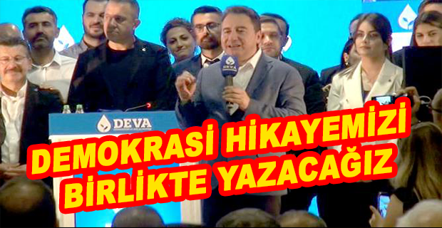 BABACAN:ÜLKEYİ KRİZİN PENÇESİNDEN BİZLER KURTARACAĞIZ…