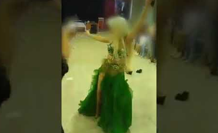 İMAM HATİP OKULUNDA DANSÖZLÜ EĞLENCE