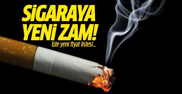 SİGARA FİYATLARINA BÜYÜK ZAM GELDİ