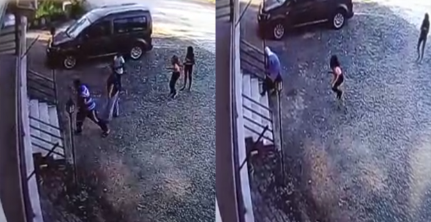 HATAY’DA MAL DAVASI İÇİN YAŞLI KADINI TARTAKLADILAR 