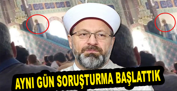 ALİ ERBAŞ, O İMAM HAKKINDA SESSİZLİĞİNİ BOZDU