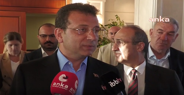 İMAMOĞLU BEKLEDİ, ERDOĞAN ÇAY DAVETİNE KATILMADI
