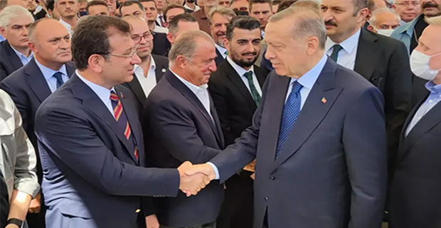 İMAMOĞLU VE CUMHURBAŞKANI ERDOĞAN BİR ARAYA GELDİ